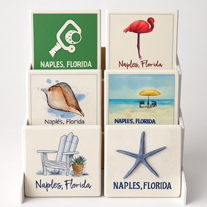 Coasters Naples, Florida Souvenir - IN-STORE ONLY