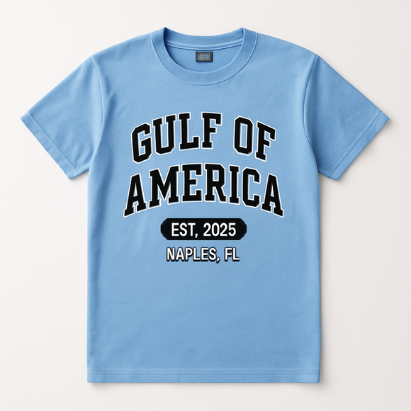 Gulf of America T Shirts Naples, Florida Souvenir - IN-STORE ONLY