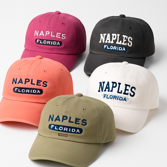 Adult Caps & Visors Naples, Florida Souvenir - IN-STORE ONLY