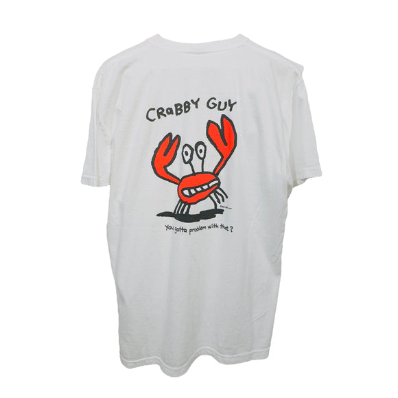 Grabby Guy Naples Florida Souvenir white T Shirt S,M,L,XL