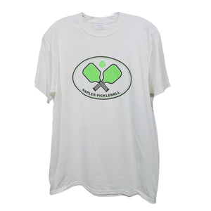 NAPLES PICKLEBALL T Shirt white S,M,L,XL