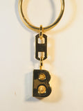 Copy of Brass Keychain. Letter A