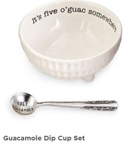 Mud Pie Guacamole Dip Bowl Set Great Gift Idea