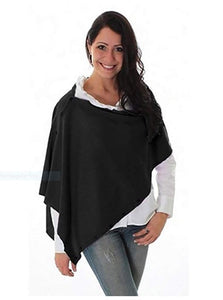 Simply Noelle Bordeaux Wrap/Shawl in Black for Women  FACTORY IS OUT UNTIL SPRING 2024